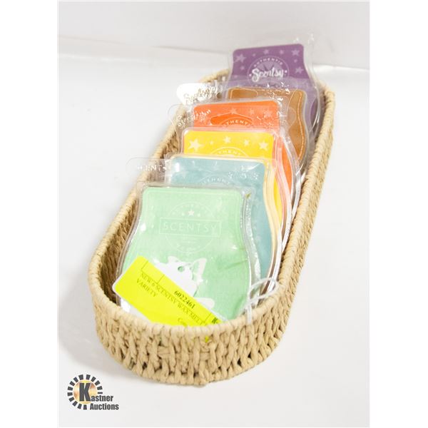 NEW 6 SCENTSY WAX MELT BARS VARIETY