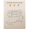 Image 3 : BRAND NEW BESREY BEDSIDE CRIB SAFE NIGHTS &