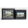 Image 1 : 13X11 AND 10X12 BLACK FRAMED CITY