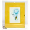 Image 1 : FRAMED 8X10 WINNIE THE POOH PRINT