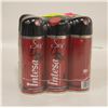 Image 1 : NEW 6 PACK INTESA UNISEX PARFUM DEODORANT