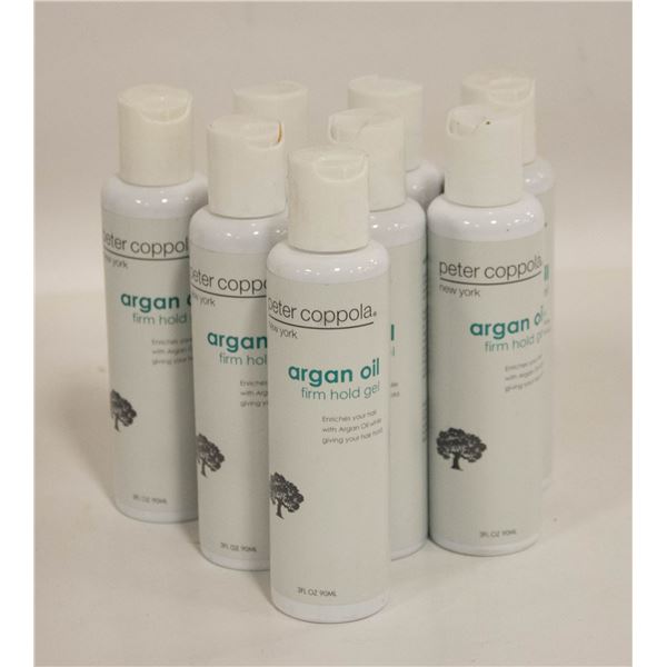 8 NEW BOTTLES PETER COPPOLA ARGAN OIL HAIR GELS