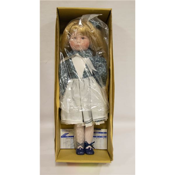 NEW IN ORIGINAL BOX 18 INCH PORCELAIN