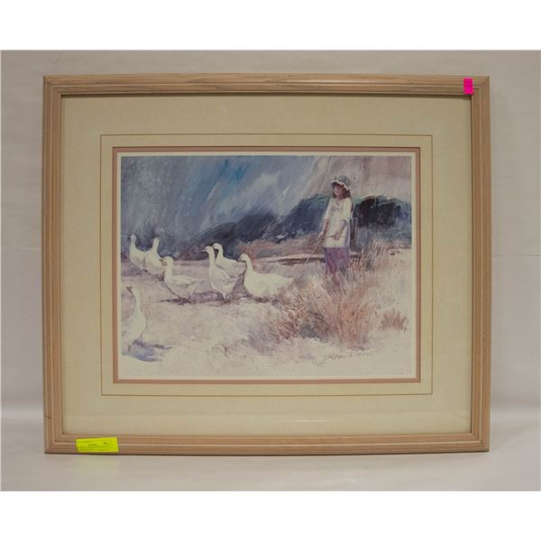 PAINTING - FRAMED PAINTING BY DALINA DARTON