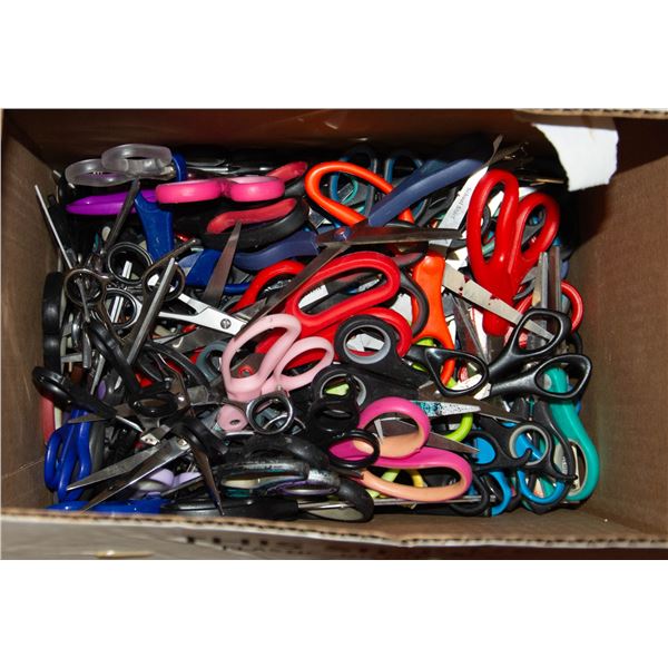 BOX OF SCISSORS
