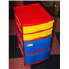 Image 1 : ESTATE ROLLING CRAFT STORAGE CABINET-ESTATE