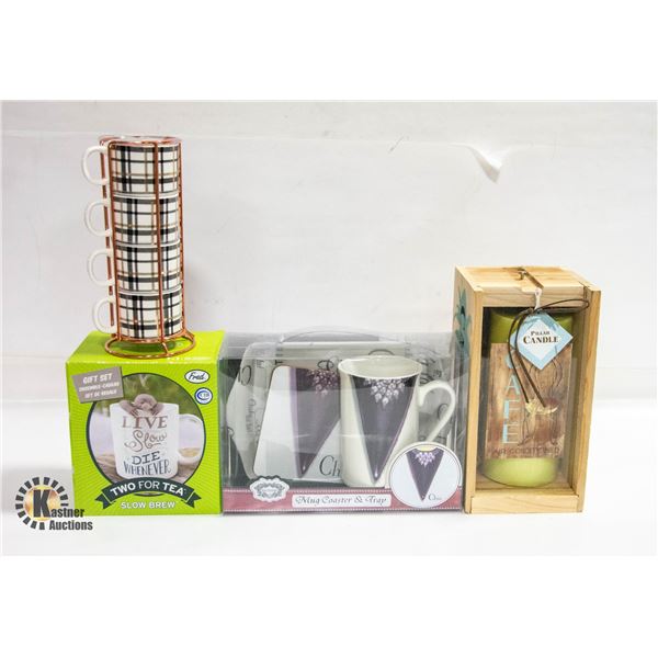 NEW ITEMS PILLAR CANDLE CAFÉ