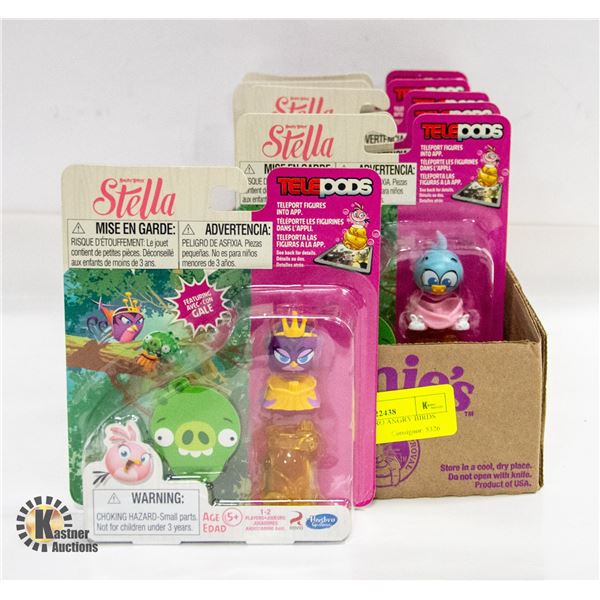 SEALED 6 HASBRO ANGRY BIRDS