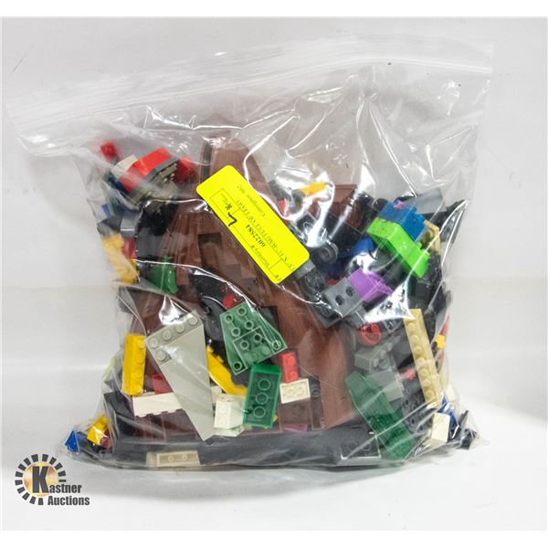10.5" X 11"-BAG FULL OF LEGO