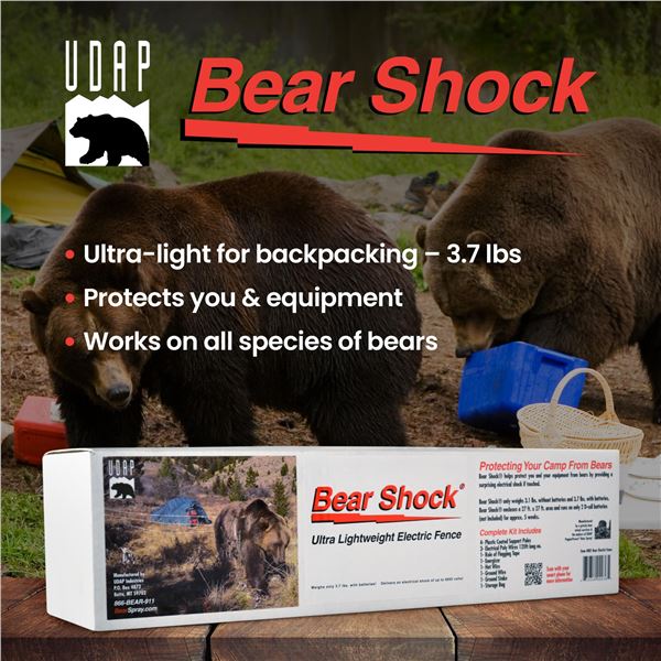 BRAND NEW BEAR SHOCK UDAP BEF ELECTRIC FENCE