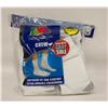 Image 1 : WHITE CREW SOCKS 6-12 SIZE 6-PACK FRUIT OF