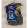 Image 1 : BLACK CREW SOCKS 12-16 SIZE 6-PACK FRUIT OF
