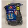 Image 1 : BLACK CREW SOCKS 12-16 SIZE 6-PACK FRUIT OF