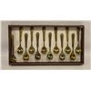 Image 1 : NEW SET OF 12 LAS. MARCO BRASS SILVERPLATED