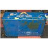 OLD BLUE TRUNK/SUITCASE 31X19X11 INCH