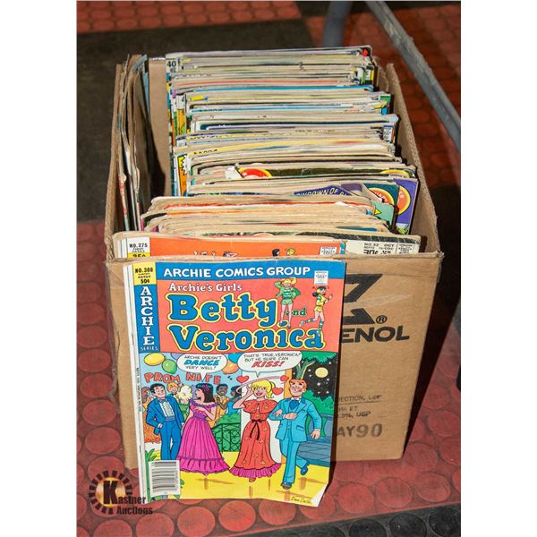 ESTATE BOX OF VINTAGE COMICS INCL. MAJORITY