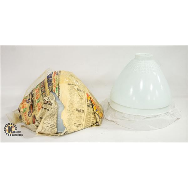 4 VINTAGE LIGHT SHADES