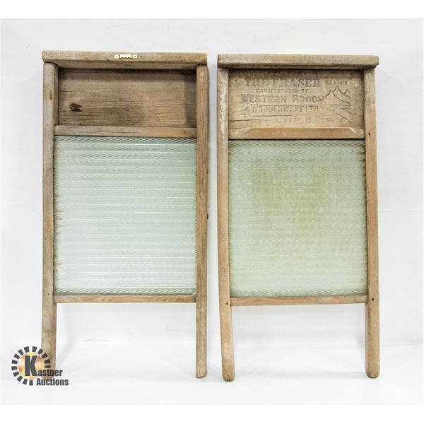 2 WASH BOARDS