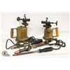 Image 1 : 2 BLOW TORCHES 3 SOLDERING IRONS