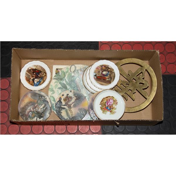 BOX COASTERS, POT MATS AND DECORATIONS