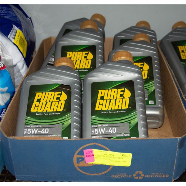 SIX SEALED PURE GUARD FULL SYNTHETIC MOTOR