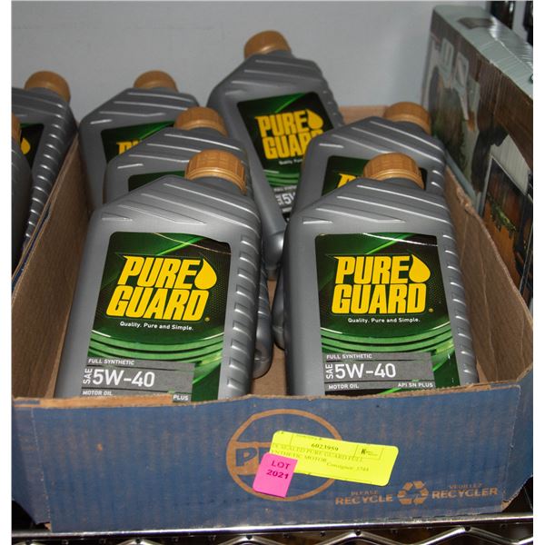 SIX SEALED PURE GUARD FULL SYNTHETIC MOTOR