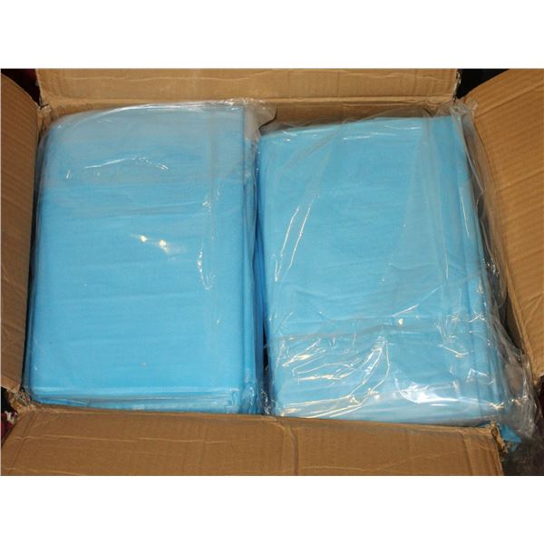 100 BLUE MEDICAL GOWNS