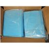 Image 1 : 100 BLUE MEDICAL GOWNS