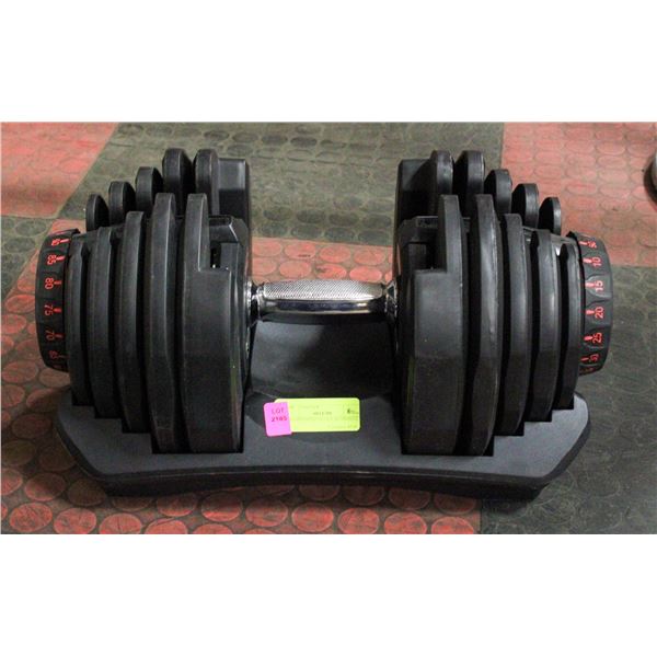 10-90LB DIAL DUMBELL