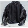 Image 1 : NEW B&W COLLECTION 50% BLACK LEATHER JACKET 2XL