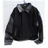 Image 1 : NEW B&W COLLECTION 50% BLACK LEATHER JACKET L