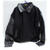 Image 1 : NEW B&W COLLECTION 50% BLACK LEATHER JACKET L