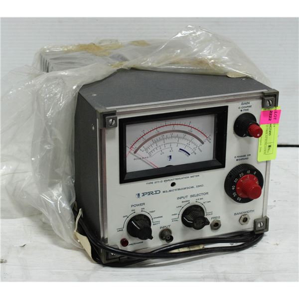 PRD TYPE 277-D SWR/ATTENUATION METER
