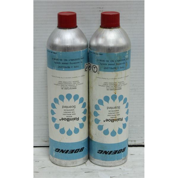 RAINBOE* RAIN REPELLENT FOR AIRCRAFT WINDSHIELDS N
