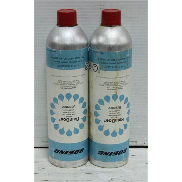 RAINBOE* RAIN REPELLENT FOR AIRCRAFT WINDSHIELDS N