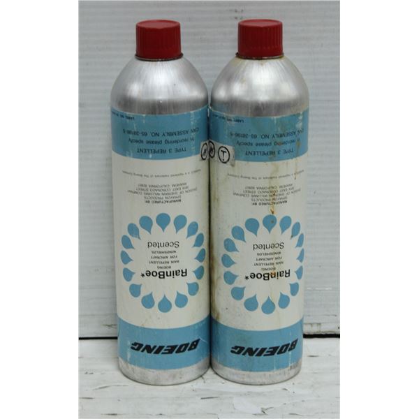RAINBOE* RAIN REPELLENT FOR AIRCRAFT WINDSHIELDS N