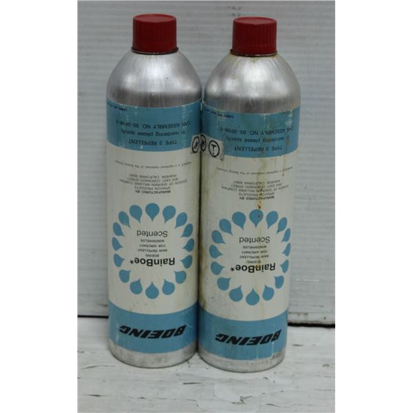 RAINBOE* RAIN REPELLENT FOR AIRCRAFT WINDSHIELDS N
