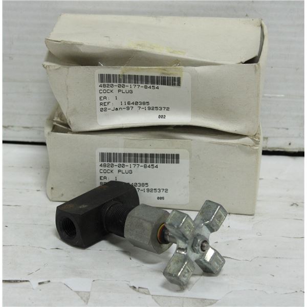 PARKER NEEDLE VALVE MV400S SET OF 2 NEW