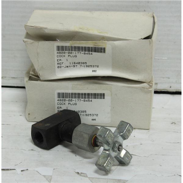 PARKER NEEDLE VALVE MV400S SET OF 2 NEW