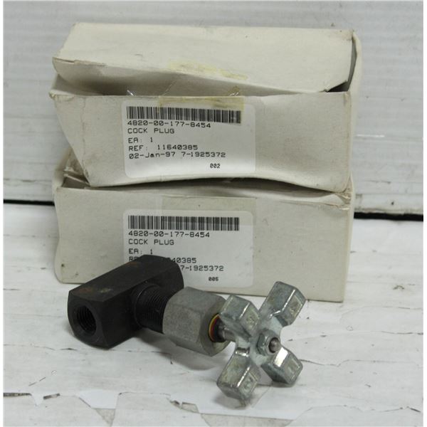 PARKER NEEDLE VALVE MV400S SET OF 2 NEW