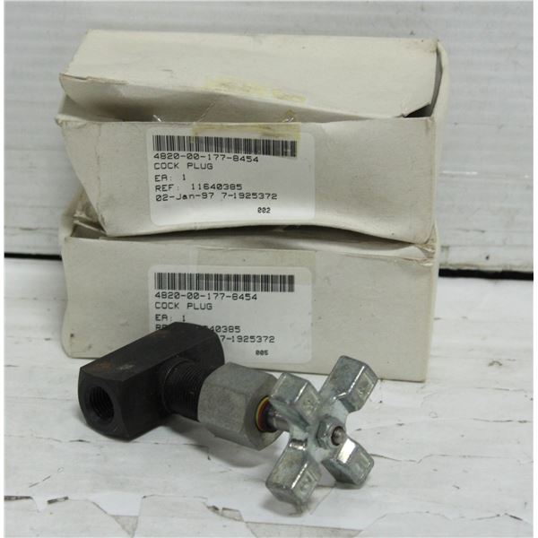 PARKER NEEDLE VALVE MV400S SET OF 2 NEW