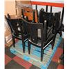 Image 1 : BALIFF SIEZURE: PALLET OF ASSORTED CHAIRS