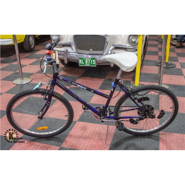 POLICE SEIZURE: AUTO BIKE CLASSIC BLACK PURPLE