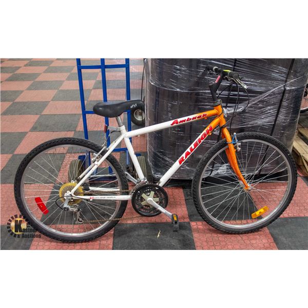 POLICE SEIZURE: RALEIGHT AMBUSH WHITE/ORANGE