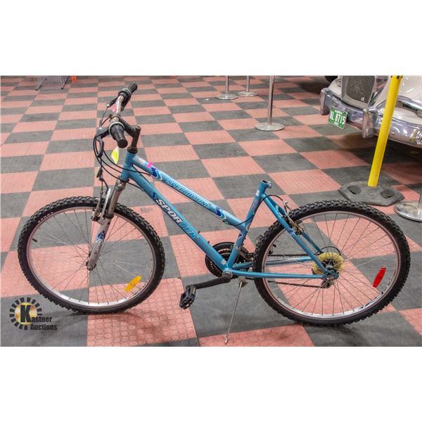 POLICE SEIZURE: SPORTEK RIDE RUNNER (BLUE/SILVER)