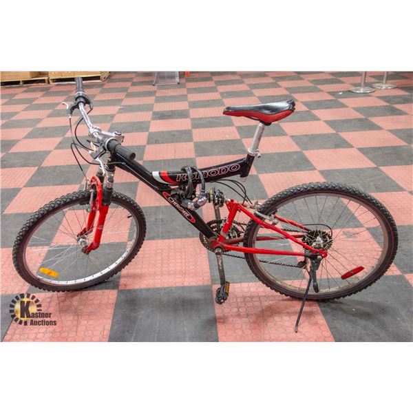 POLICE SEIZURE: CHEROKEE KOMODO (BLACK/RED)