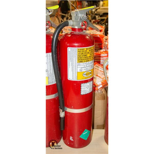 FULLY CHARGED FIRE EXTINGUISHER
