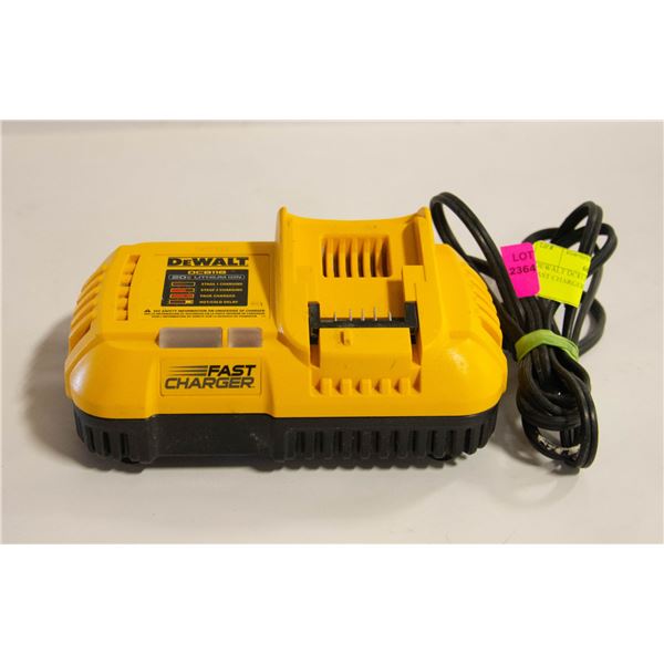 DEWALT DC8118 20V LITHIUM ION FAST CHARGER