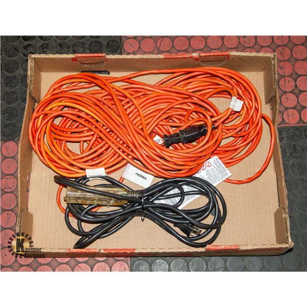 FLAT WITH 100 FOOT NOMA OUTDOOR POWER CORD