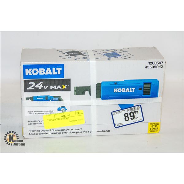 NEW 24V KOBALT